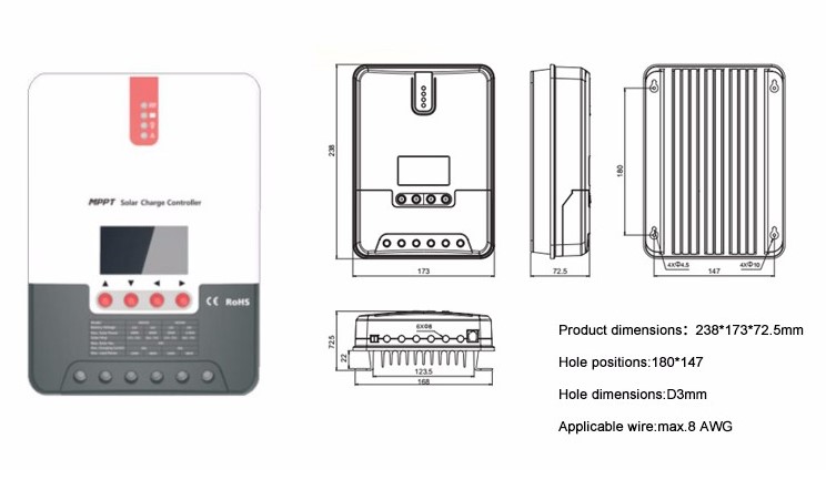 MPPT solar charger